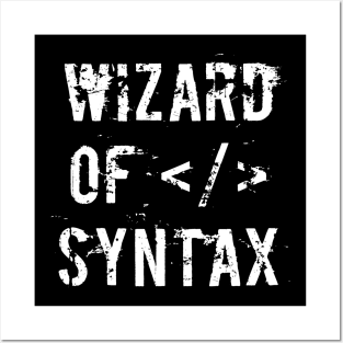 Wizard of syntax Posters and Art